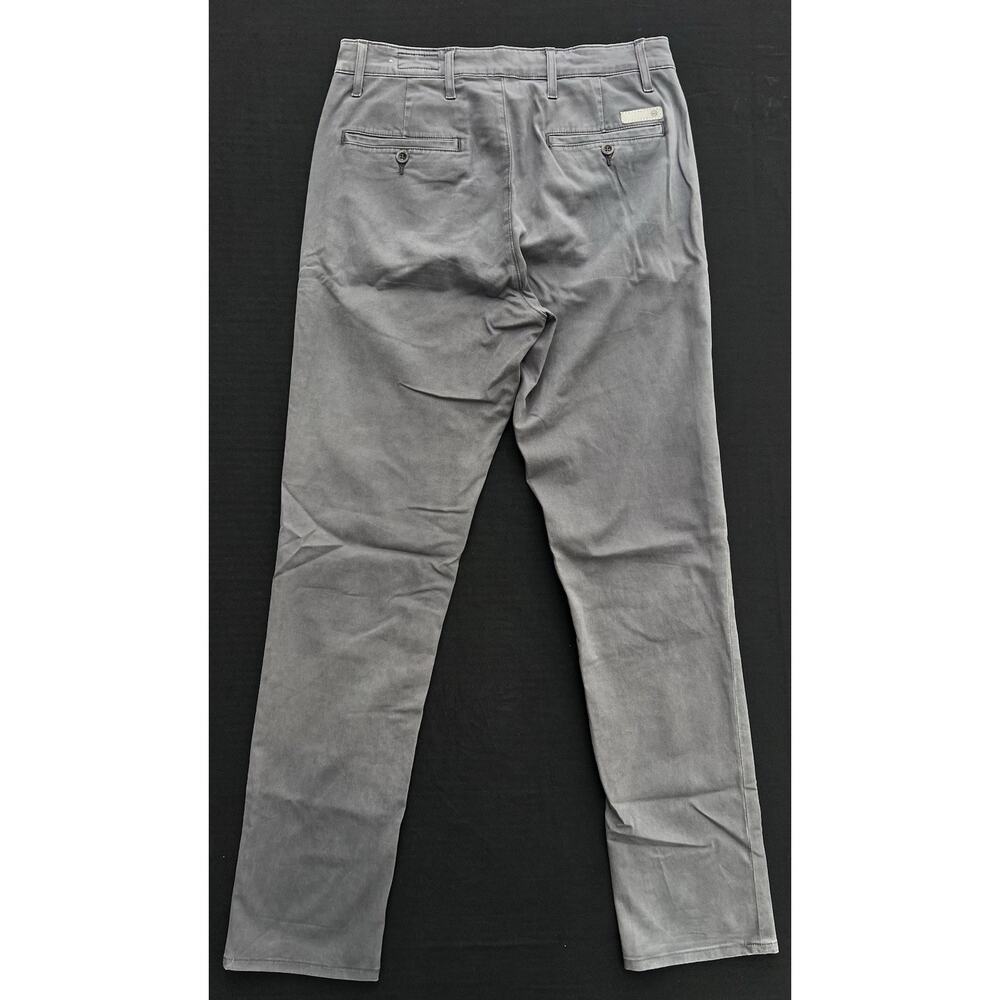 AG Adriano Goldschmied KULLEN Slim Trouser Grey Chino Pants 32X32 NWOT - Picture 4 of 11